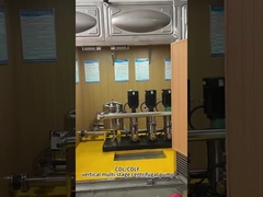 Bomba vertical em linha de alta temperatura de 2 HP Bomba centrífuga industrial de vários estágios