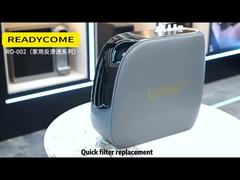 Sistema de Osmose Reversa RO de 4 Estágios Plástico Água Pura Máquina de Bebida Direta